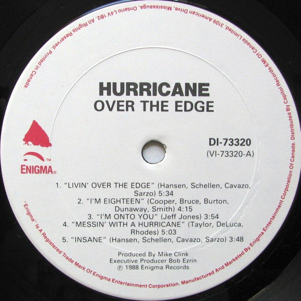 Hurricane - Over The Edge - 1988