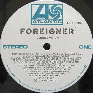 Foreigner - Double Vision