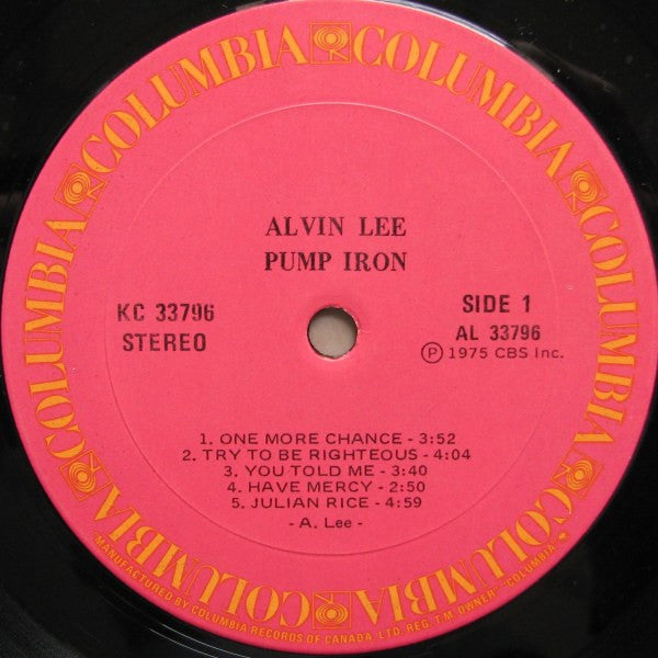 Alvin Lee - Pump Iron! - 1975