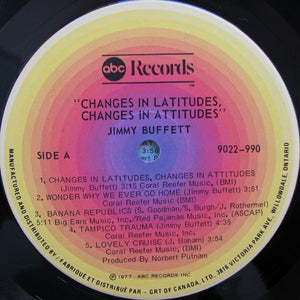 Jimmy Buffett - Changes In Latitudes Changes In Attitudes - 1977