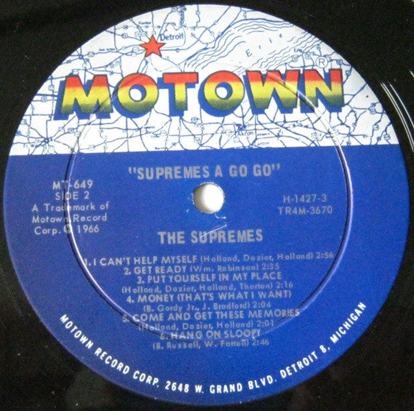 The Supremes - A' Go-Go