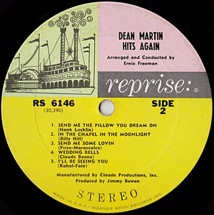 Dean Martin - Dean Martin Hits Again - 1965