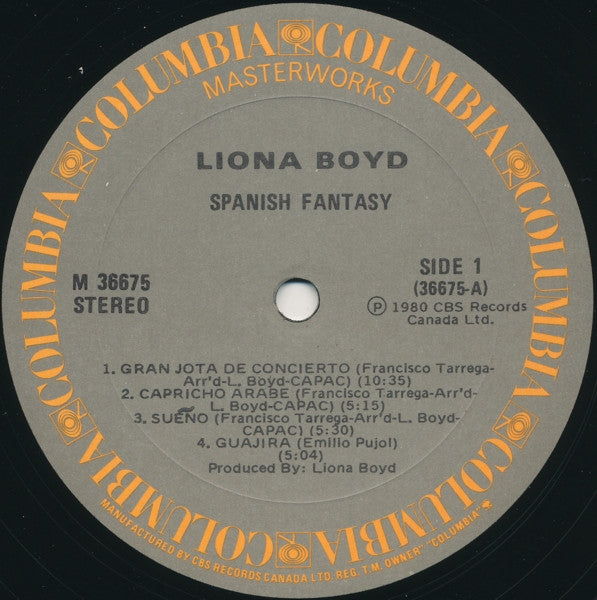 Liona Boyd - Spanish Fantasy - 1980