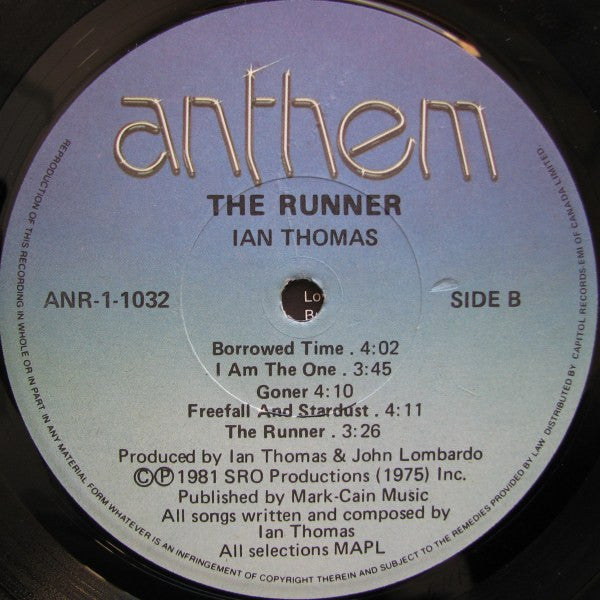 Ian Thomas (2) - The Runner