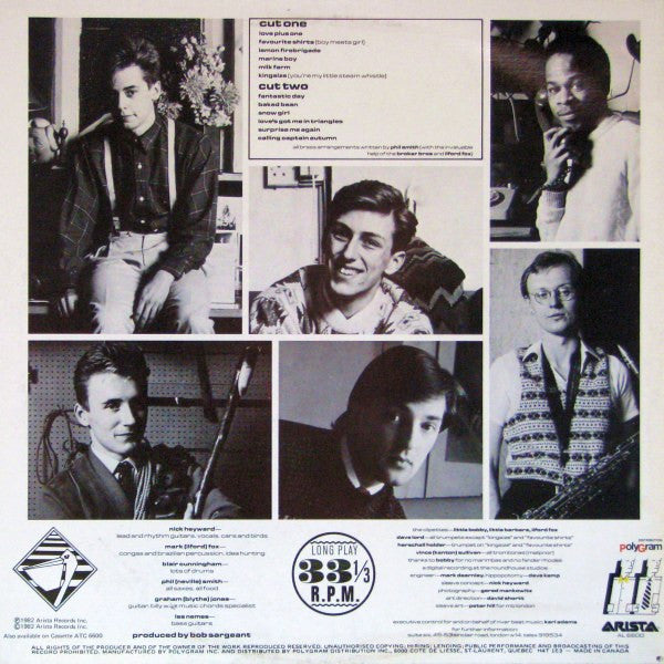 Haircut One Hundred - Pelican West - 1982