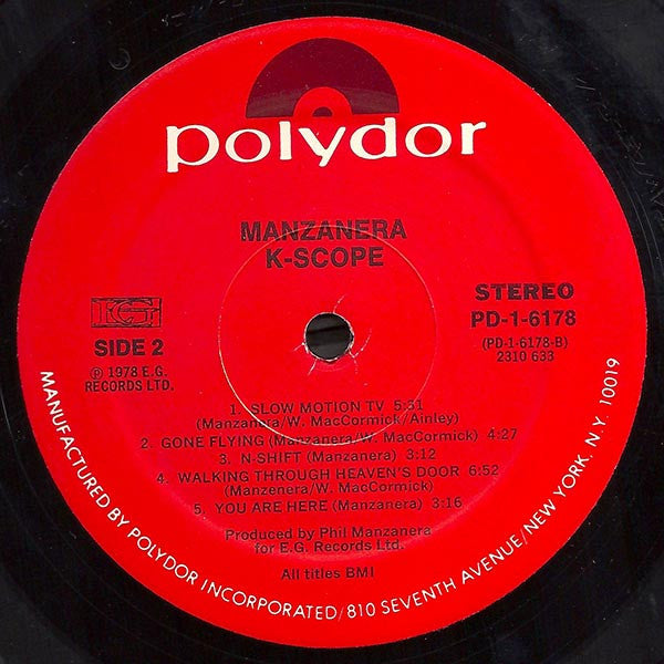 Phil Manzanera - K-Scope