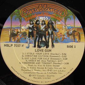 Kiss - Love Gun Vinyl Record