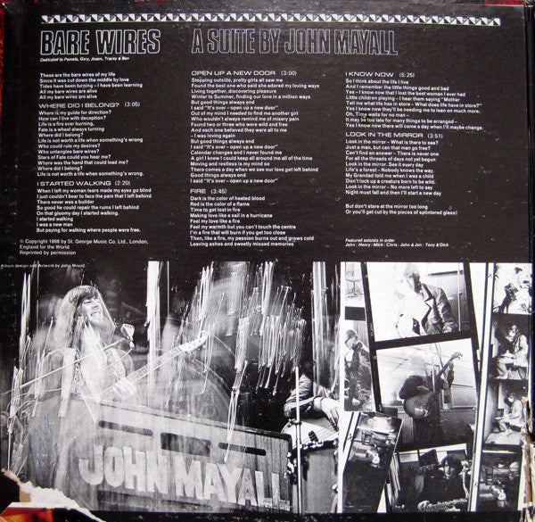 John Mayall & The Bluesbreakers - Bare Wires - 1968
