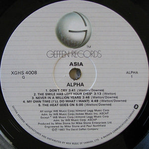 Asia - Alpha - 1983