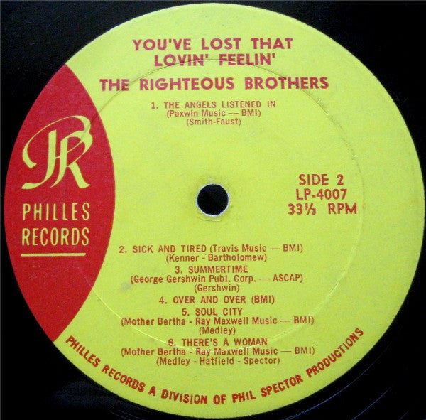 Righteous Brothers, The - You've Lost That Lovin' Feelin' - 1965