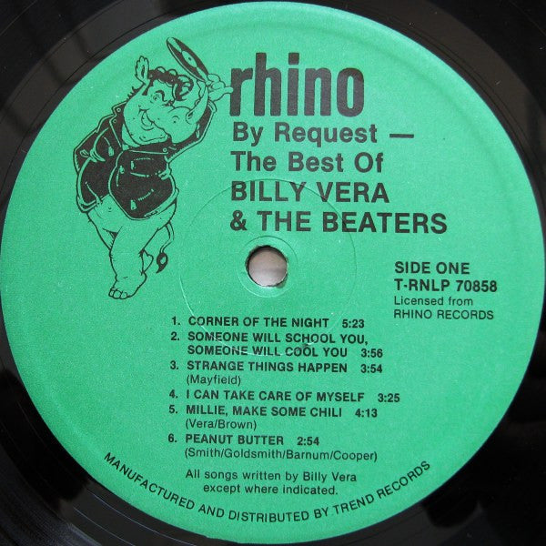 Billy Vera & The Beaters - By Request (The Best Of Billy Vera & The Beaters)