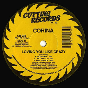 Corina - Loving You Like Crazy Vinyl Record