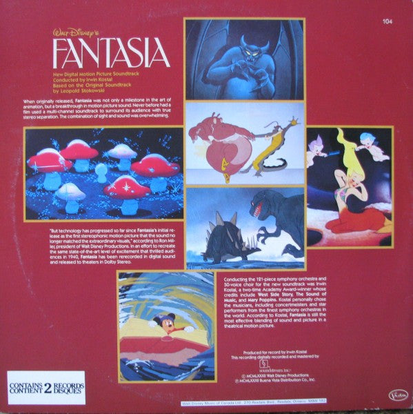 Irwin Kostal - Walt Disney's Fantasia - 1982