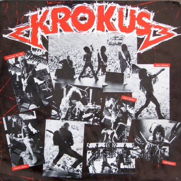 Krokus - Alive And Screamin' - 1986