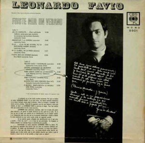 Leonardo Favio - Fuiste Mia Un Verano Vinyl Record