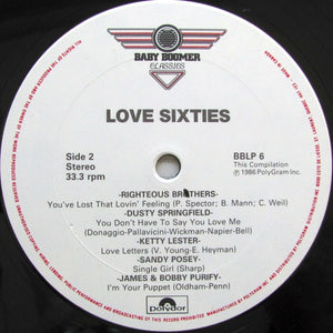 Various - Love Sixties