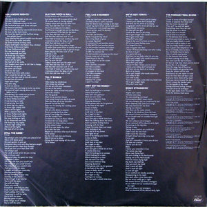 Bob Seger And The Silver Bullet Band - Stranger In Town - 1978