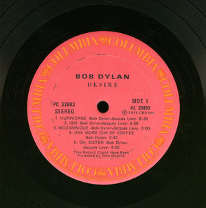 Bob Dylan - Desire - 1976