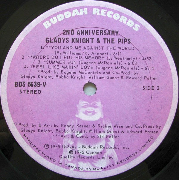 Gladys Knight And The Pips - 2nd Anniversary