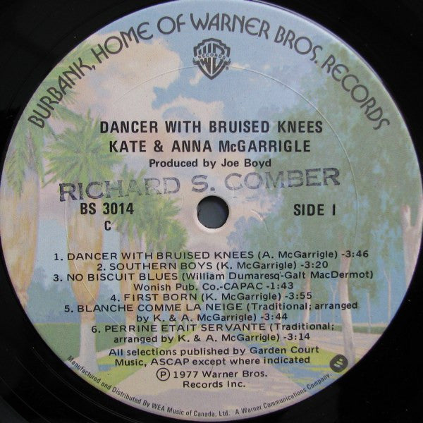 Kate & Anna McGarrigle - Dancer With Bruised Knees - 1977
