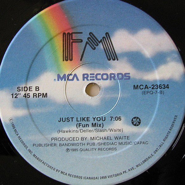 FM - Why Don't You Take It / Just Like You - 1986