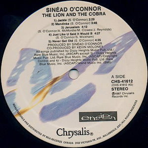 Sinéad O'Connor - The Lion And The Cobra - 1987