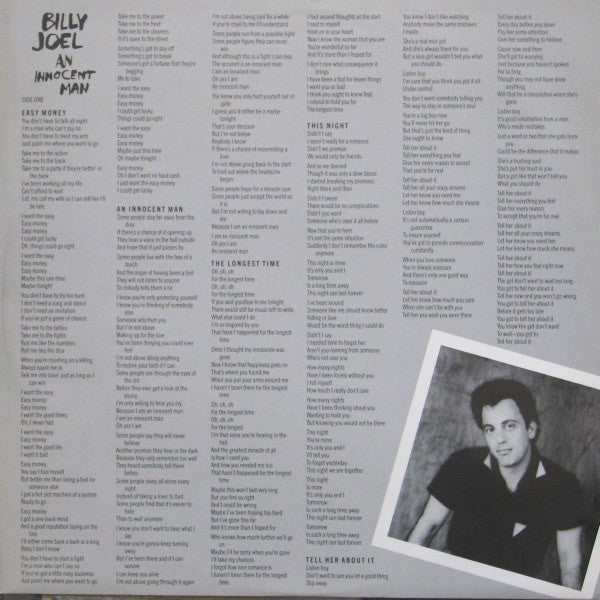Billy Joel - An Innocent Man - 1983
