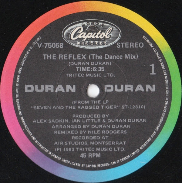 Duran Duran - The Reflex (The Dance Mix)