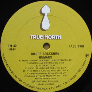 Bruce Cockburn - Humans - 1980