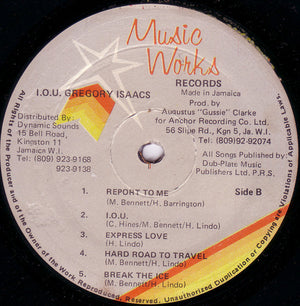 Gregory Isaacs - I.O.U.