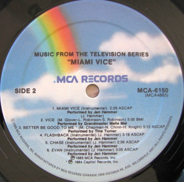 Various - Miami Vice - Music From The Television Series - 1985
