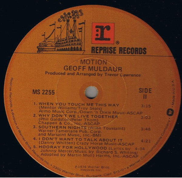 Geoff Muldaur - Motion