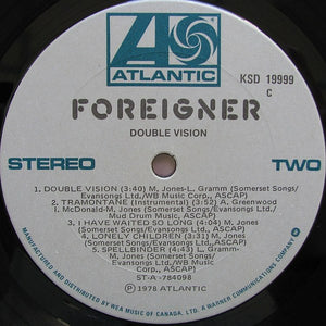 Foreigner - Double Vision