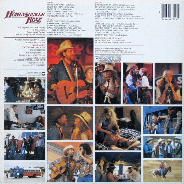 Willie Nelson & Family - Honeysuckle Rose (Music From The Original Soundtrack) Vinyl Record