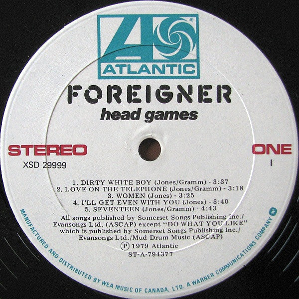 Foreigner - Head Games - 1979