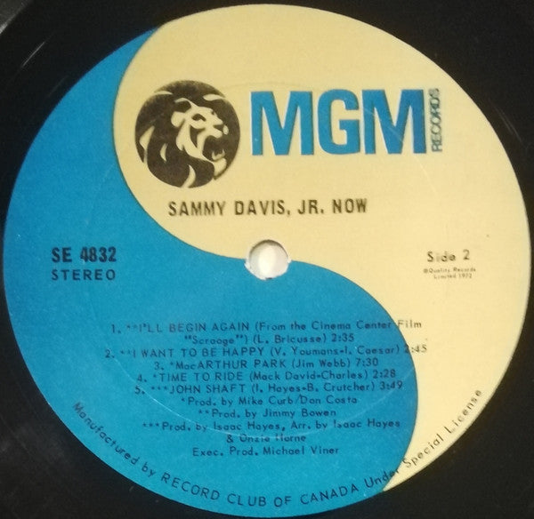 Sammy Davis Jr. - Now - 1972