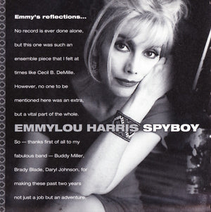 Emmylou Harris - Spyboy (CD) -