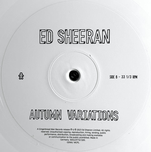 Ed Sheeran - Autumn Variations