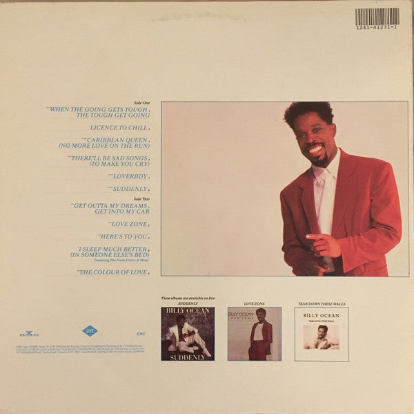 Billy Ocean - Greatest Hits Vinyl Record