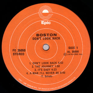 Boston - Don't Look Back