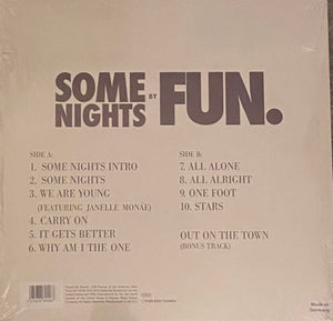 Fun. - Some Nights Vinyl Record