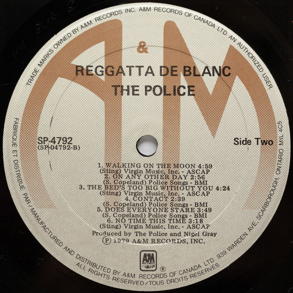 Police, The - Reggatta De Blanc - 1979