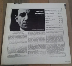 Charles Aznavour - Sings His Love Songs In English - 1965