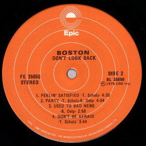 Boston - Don't Look Back - 1978