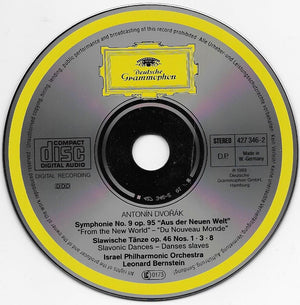 Antonín Dvořák, Israel Philharmonic Orchestra, Leonard Bernstein - Symphony No. 9 »Aus Der Neuen Welt = From The New World = Du Nouveau Monde«, 3 Slawische Tänze = 3 Slavonic Dances = 3 Danses Slaves (CD) - 1989