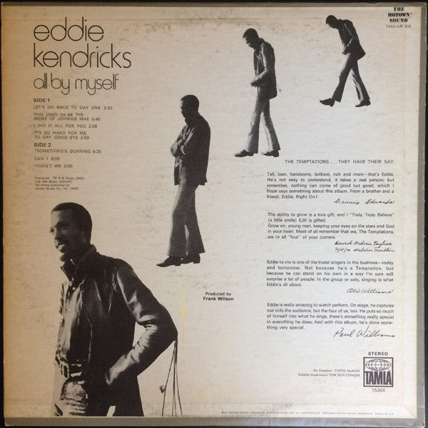 Eddie Kendricks - All By Myself