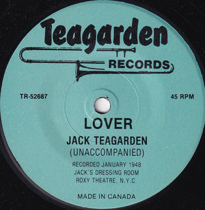 Jack Teagarden - Lover / Roxy Blues -