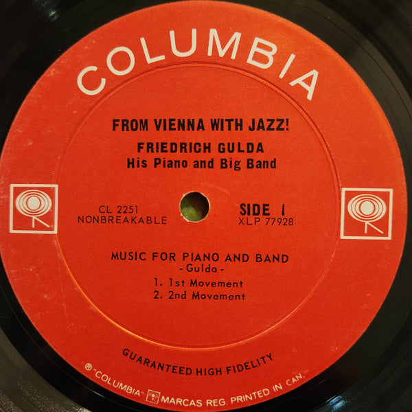 Friedrich Gulda's Reunion Big Band - From Vienna With Jazz