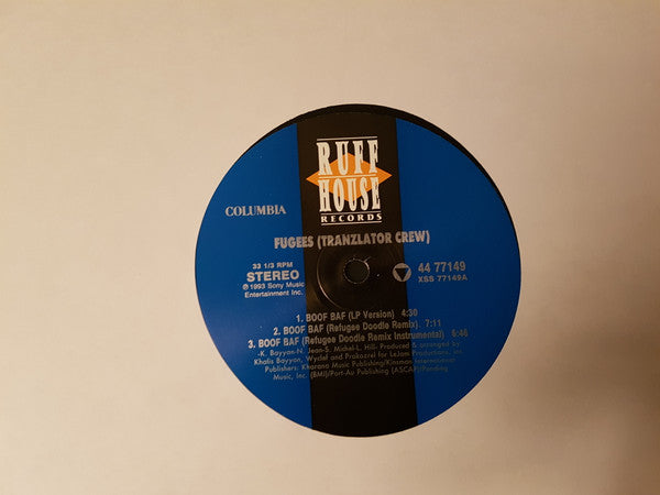 Fugees - Boof Baf - 1993