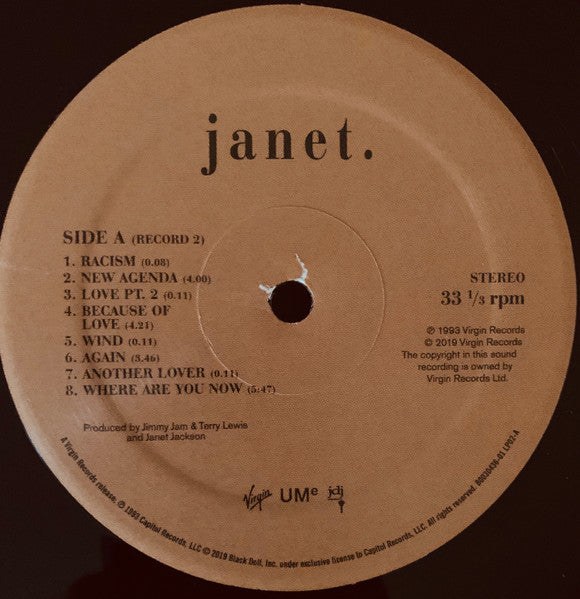 Janet Jackson - Janet. - 2019